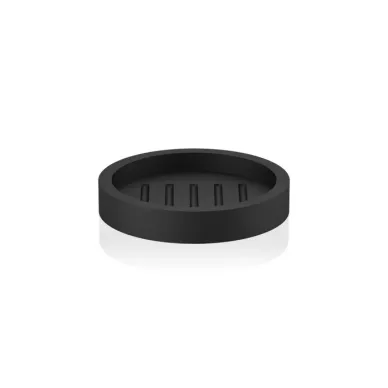 Decor Walther Black Stone SA Мыльница настольная, цвет: черный матовый 0973460 0