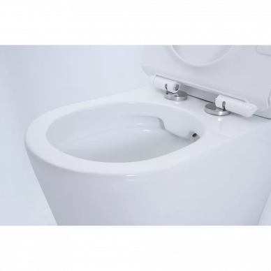 Унитаз напольный Orans Ceramic (OLS-WM9908) безободковый с микролифтом 5