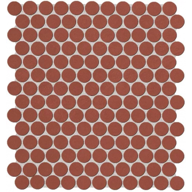 COLOR NOW MARSALA ROUND MOSAICO 29,5X32,5 0