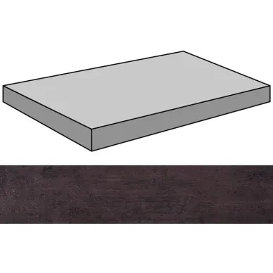 Beton Brown Lappato Gradone Ang 44.63x89.46 0