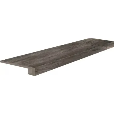 60862 Gradino Costa Retta Charcoal 33x100 0
