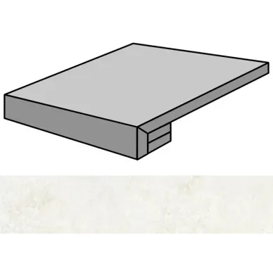 Evolution Ivory Lappato Gradone Rec-60 59.55x59.55 0