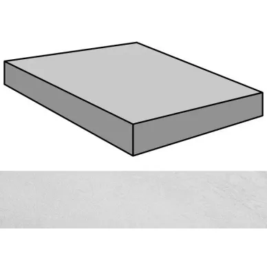 Materia White Lappato Gradone Rec Ang 59.55x59.55 0