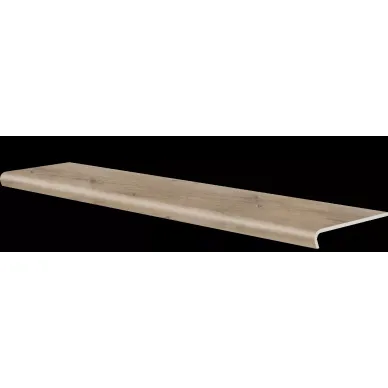 04190 Ступень с капиносом Tonella beige V-shape 120.2x32/5x8 0