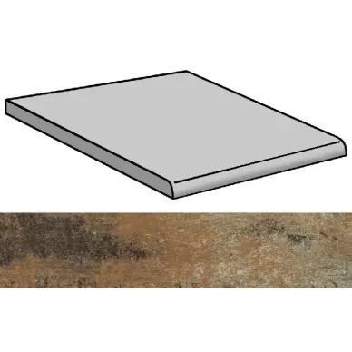 Xtreme Copper Lappato Peldano 59.55x59.55 0