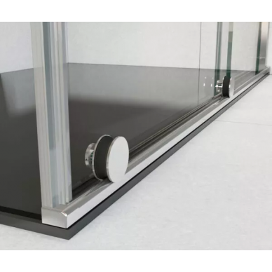 Душевой уголок Vincea Arno (VSR-1A8013CL) 130x80х200 см, профиль хром/стекло прозрачное 7