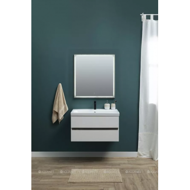 Зеркало Aquanet Nova Lite 75 (00242258) дуб рошелье LED 6