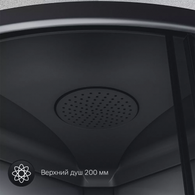 Душевая кабина Am.Pm Gem (W90C-401-090BT) (90х90) (профиль черный, стекло прозрачное) 5