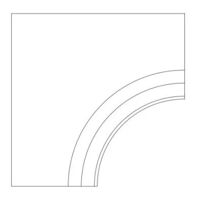 620090000908 Rinascente Clay Bordo Curvilineo Svasato Round LASTRA 20mm 60x60 0