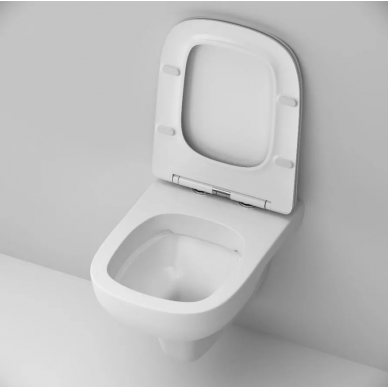 Чаша подвесного унитаза AM.PM X-Joy FlashClean (C85A1702SC) с сиденьем микролифт 3