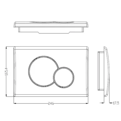 Инсталляция Welt Wasser MARBERG 507 + MERZBACH 041 XL GL-WT + MAR 507 RD-CR в комплекте с унитазом, безободковый, с сидением микролифт 7