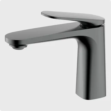 Смеситель для раковины AQUAme Imola AQM6710GM серый 0