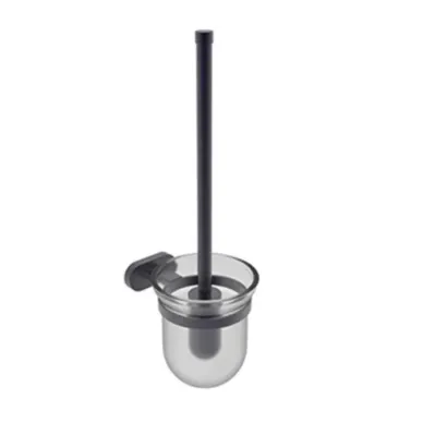 Ершик Creavit Planet PL18810-S(MA.PL18810-S) настенный, чёрный матовый/стекло 0