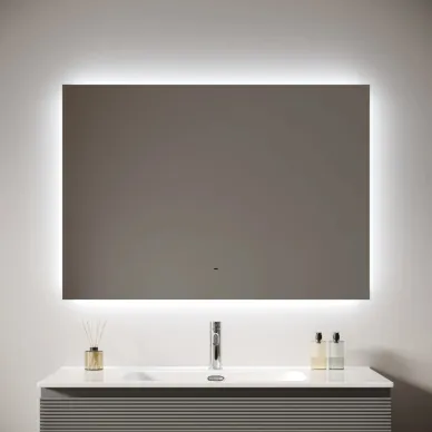 Зеркало Sancos Square 2.0 SQ2.1000 100х70 см, с LED подсветкой 7