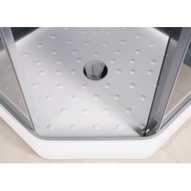 Душевая кабина Aquanet Penta 2 Rain (90x90) узорчатое стекло 7