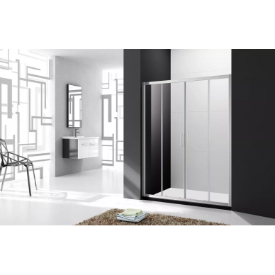 Душевая дверь Cezares Molveno BF2 (170 см) текстурное стекло 2