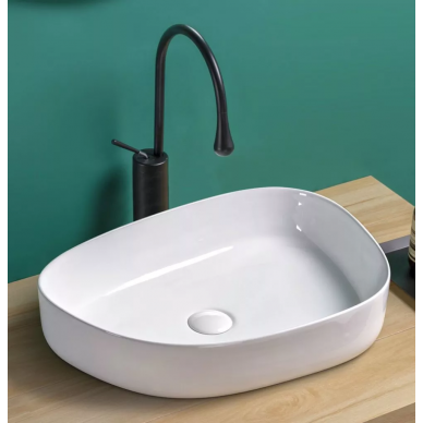 Раковина накладная BelBagno (BB1435) (55 см) 0