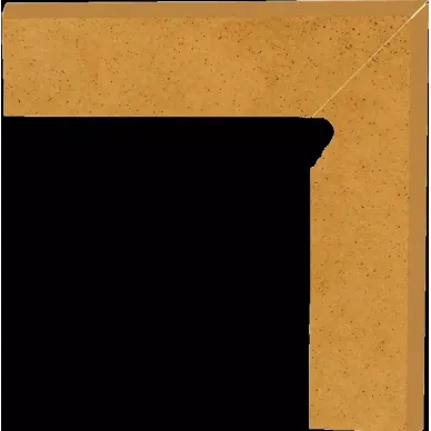 Aquarius Beige Цоколь правый (B+A) 30х8,1х1,1 0