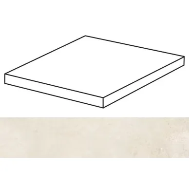Evolution White Lappato Peldano Solid Ang 59.55x59.55 0