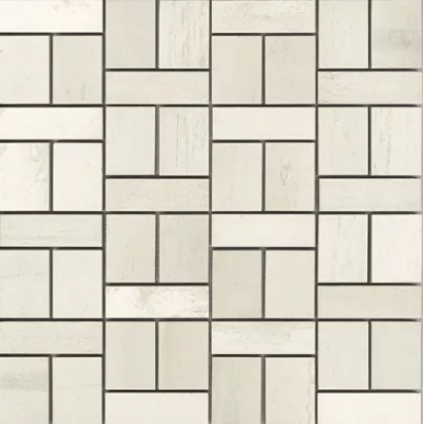 Metal 2.0 White Lappato Mosaico Mix 29.75x29.75 0