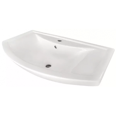 Тумба для ванной Comforty Венеция 80 (80x90x47 см) белая 6