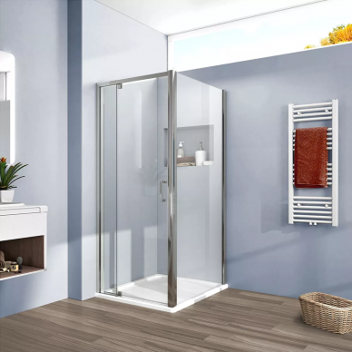 Душевой уголок Vincea Intra (VSR-1I901090CL) 100x90х190 см, профиль хром/стекло прозрачное 6