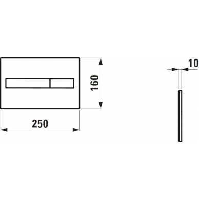 Инсталляция Laufen Pro ПЭК (8.6996.6.000.000.R) в комплекте с унитазом Pro Rimless микролифт 8