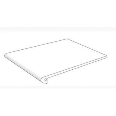 Peld.PIETRA de FIRENZE NOCCIOLA curvo 30*33/4 0