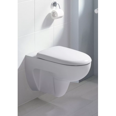 Чаша подвесного унитаза Geberit Renova Rimfree (500.801.00.1) с микролифтом 11