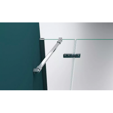 Душевой уголок BelBagno Kraft (KRAFT-A-12-90-C-Cr-R) 90х90 см, профиль хром/стекло прозрачное 6