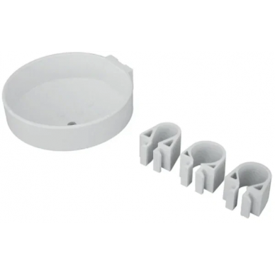 Мыльница Orange (SOAP DISH-W) на штангу, белая 0