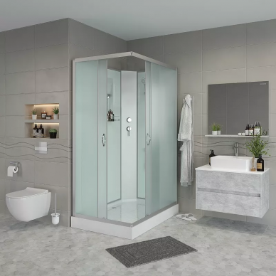 Душевая кабина Niagara Classic 110х80 (NG-43185-14QBK) без гидромассажа 8