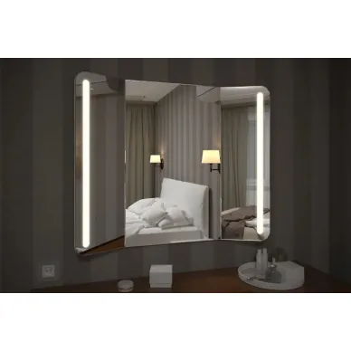 Зеркало Relisan Triple Vertical (Гл000024395) (100 см) с LED подсветкой 0