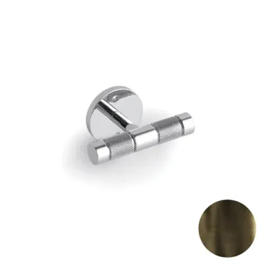 Bertocci Officina 01 Крючок, подвесной, двойной, цвет: темная бронза 127 7516 8800 0