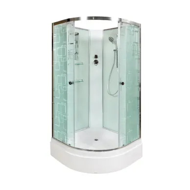 Душевая кабина DTO EM EM2790N 90x90x208 см, без крыши 1