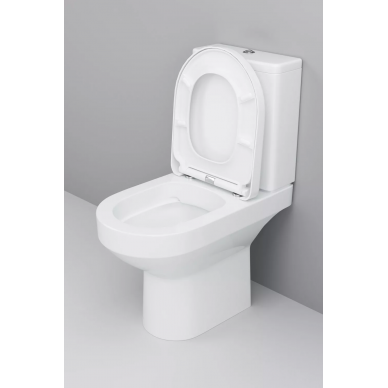 Унитаз напольный AM.PM Spirit V2.0 FlashClean (C708600WH) с бачком, без сиденья 5