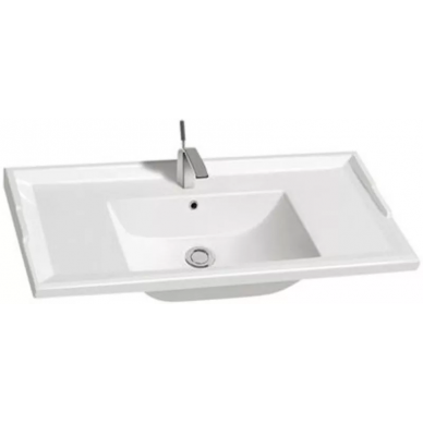 Раковина встраиваемая CeramaLux N (NYJ840-80) (82 см) 0