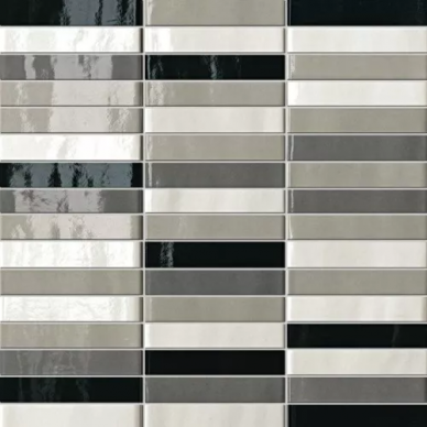Manhattan Tratti Grigi Mosaico 30x30 0