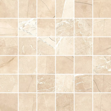 66410 Mosaico 4,7x4,7 Beige Sat 30x30 0