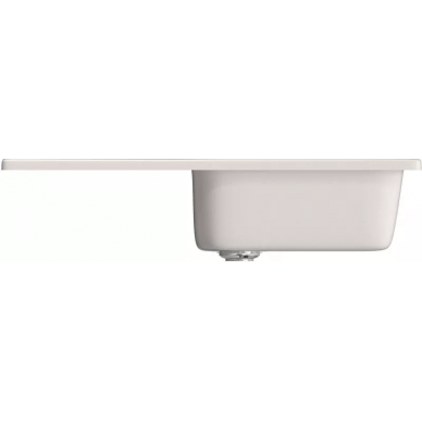 Мойка кухонная Mixline ML-GM20	(525164) белый 2
