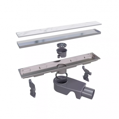 Трап для душа RGW Shower Drain SDR-22-40 (47212240-01) 40 см, черный 7