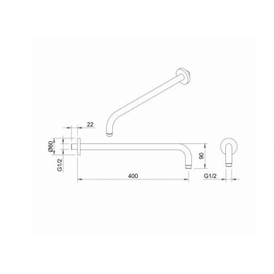 Душевая система Berges Nardis 2R (071004) матовый чёрный 8