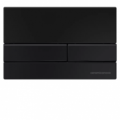 Инсталяция Ceramicanova Envision (CN4002_1002B_1000) с унитазом Metropol Rimless, чёрная матовая кнопка 6