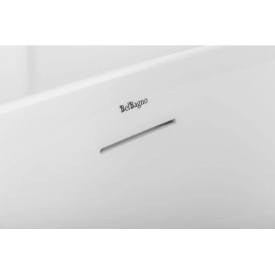 Акриловая ванна BelBagno (BB411-1700-800-MATT) (170x80), белый матовый 5