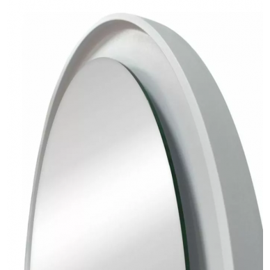 Зеркало Art&Max Napoli (AM-Nap-1000-DS-F-White) (100x100 см) бесконтактный сенсор с LED подсветкой, bianco matt 5