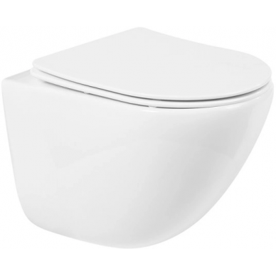 Унитаз подвесной BelBagno Amanda (BB051CHR/BB051SC) с сиденьем микролифт 0