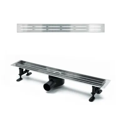 Душевой лоток Timo Drain Protect (DP20600-DG20600) 600 с вставкой DG20, сатин 0