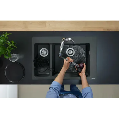 Смеситель для кухни Hansgrohe Talis M51 73851000 с вытяжным изливом, хром 9