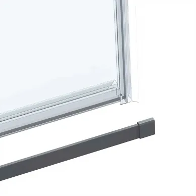 Душевая дверь Vincea Soft VDS-1CS110CLGM 110x195 см, профиль вороненная сталь/стекло прозрачное 7