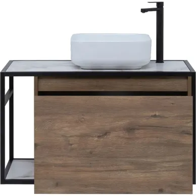 Тумба для ванной Aquanet Nova Lite Loft 261659 правая, 90 см, дуб рустикальный 8